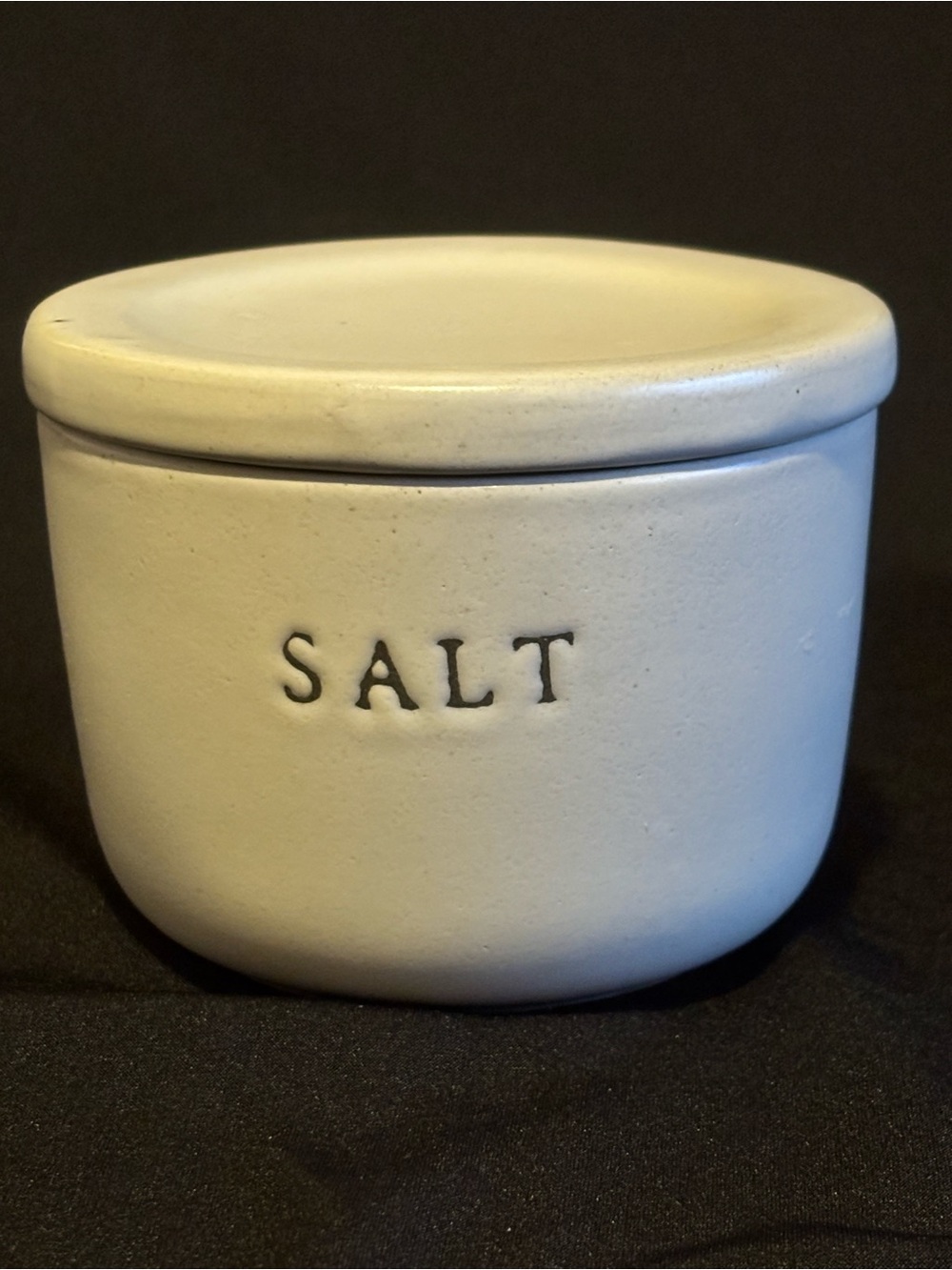 Hearth and Hand with Magnolia Stoneware Salt Cellar with Lid
